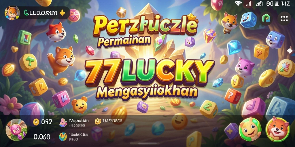 Screenshot gameplay <strong>777LUCKY</strong> dengan tantangan Puzzle yang menarik.