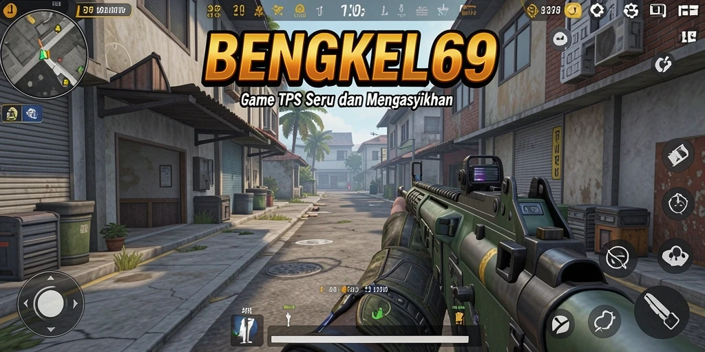Tampilan gameplay seru dan menegangkan di BENGKEL69.