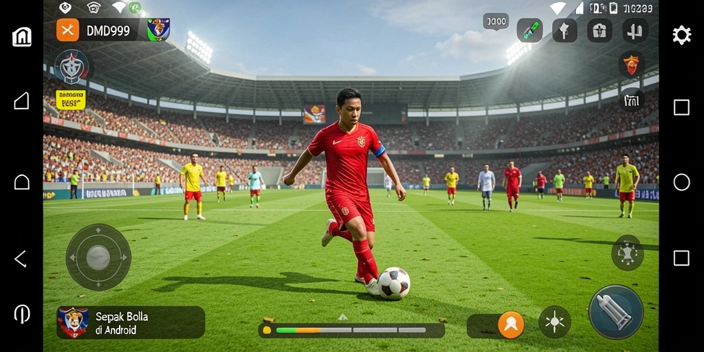 Tampilan gameplay DMD999 yang menyenangkan dan dinamis.
