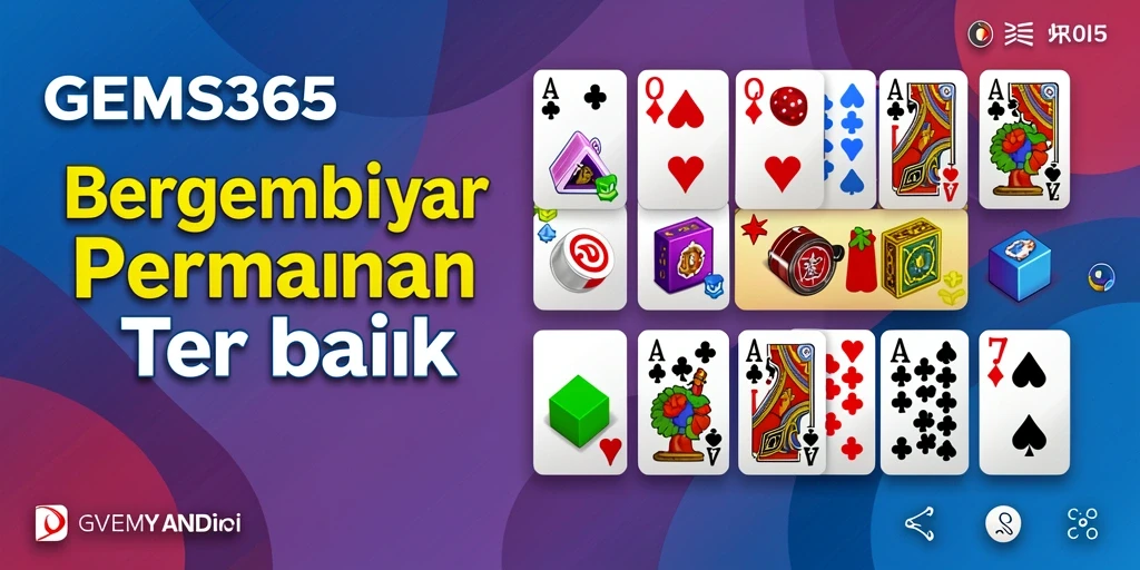 Tampilan gameplay GEMS365 yang seru dan menegangkan.