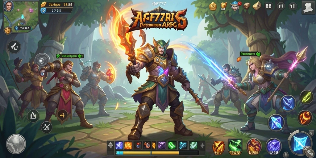 Tampilan menarik dari gameplay seru dalam GF777, dunia fantasi yang menakjubkan.