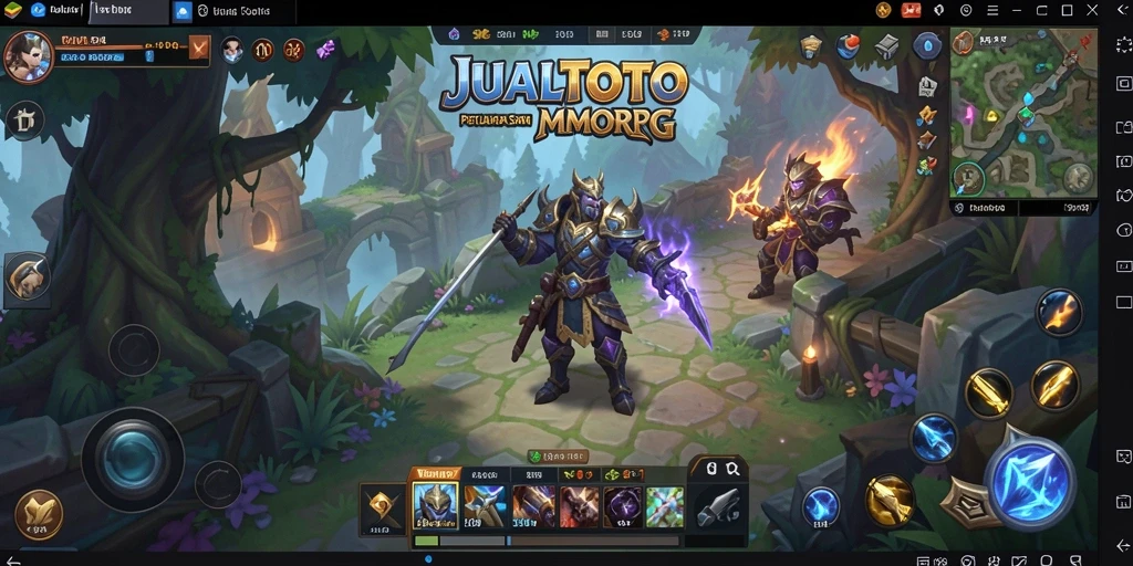 Game MMORPG JUALTOTO menampilkan aksi seru dan grafis yang memukau.