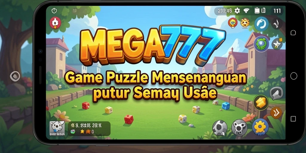 Screenshot MEGA777 menampilkan aksi gameplay Puzzle yang menantang.
