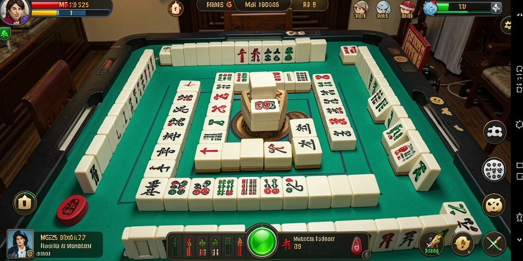 Tampilan menarik dari gameplay Mahjong di MG525 yang seru.