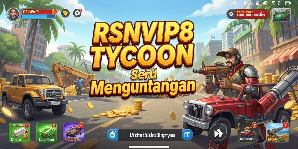 Tampilan gameplay RSNVIP8 yang dinamis dan seru.