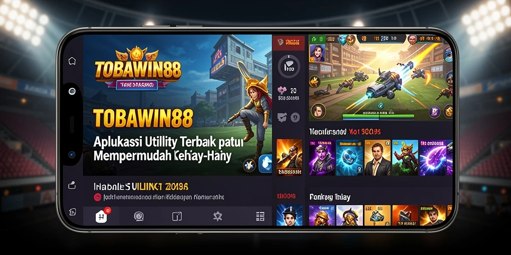 Tampilan antarmuka TOBAWIN88 yang user-friendly dan fungsional.