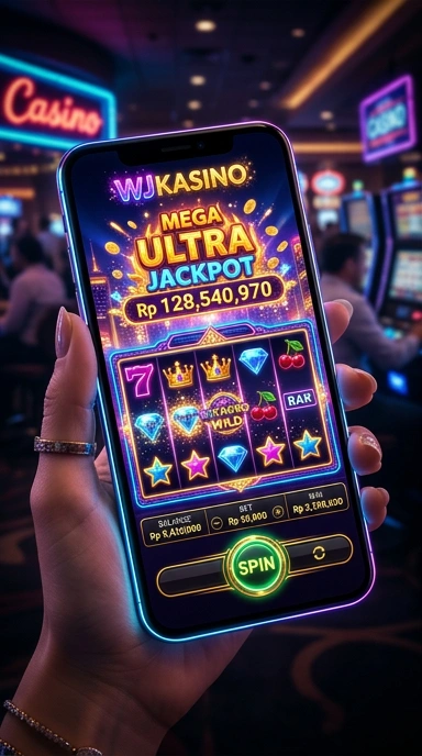 Pengguna menikmati pengalaman mendownload di wjkasino.
